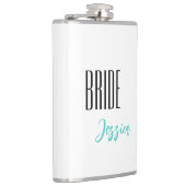 Individuelle Name Bride Flask Flachmann (Rechts)