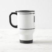 Individuelle Name Bride Travel Mug Reisebecher (Links)
