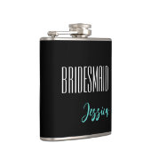 Individuelle Name Bridesmaid Flask Flachmann (Rechts)