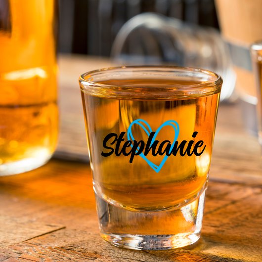Individuelle Name Bridesmaid Hen Gastgeschenke Gir Schnapsglas