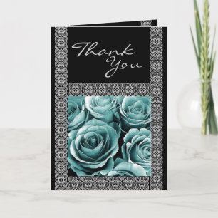 INDIVIDUELLE NAME - Bridesmaid Vielen Dank TURQUOI Dankeskarte
