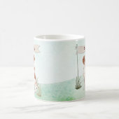 Individuelle Name Brittany Haustier Hund Kaffeetasse (Mittel)