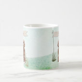 Individuelle Name Brown Cockapoo Haustier Hund Kaffeetasse (Mittel)