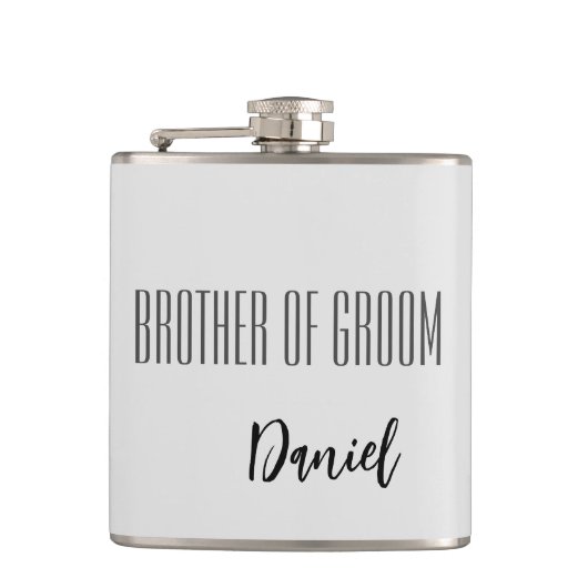 Individuelle Name-Brüder Flachmann (Vorderseite)