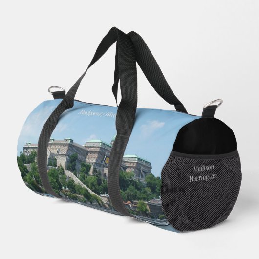 Individuelle Name Budapest Duffle Bag (Rechte Ecke)