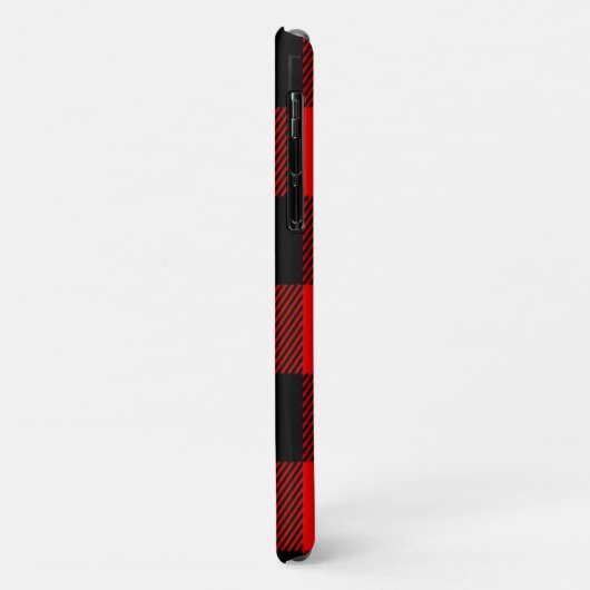 Individuelle Name Buffalo Kariert Case-Mate iPhone Hülle (Hinten/Links)