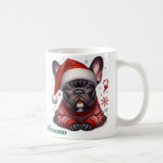 Individuelle Name, Bulldogge Kaffeetasse (Rechts)