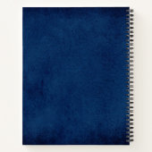 Individuelle Name Butterfly Zeichn Journal Notizblock (Rückseite)