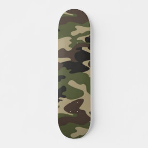 individuelle Name Camouflaged Camouflage Design Skateboard