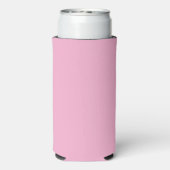 Individuelle Name Can Cooler - Pink & Magenta Selters Dosenkühler (Seltzer Rückseite)