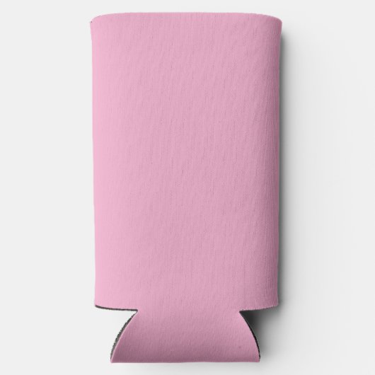 Individuelle Name Can Cooler - Pink & Magenta Selters Dosenkühler (Rückseite)