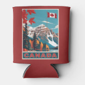 Individuelle Name Canada Travel Poster Dosenkühler (Vorderseite)