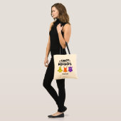 Individuelle Name Candy Monster Trick oder Trete T Tragetasche (Vorderseite (Model))