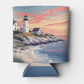 Individuelle Name Cape Cod Massachusetts Dosenkühler (Vorderseite)