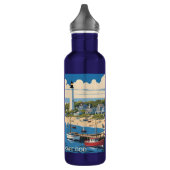 Individuelle Name Cape Cod Massachusetts Edelstahlflasche (Links)