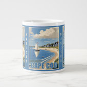 Individuelle Name Cape Cod Massachusetts Jumbo-Tasse (Vorderseite)