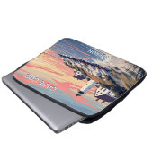 Individuelle Name Cape Cod Massachusetts Laptopschutzhülle (Vorne Knopf)