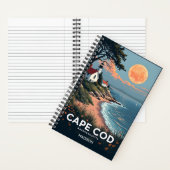 Individuelle Name Cape Cod Massachusetts Notizblock (Innen)