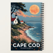 Individuelle Name Cape Cod Massachusetts Notizblock (Rückseite)