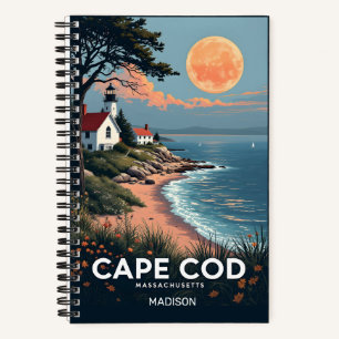 Individuelle Name Cape Cod Massachusetts Notizblock