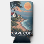 Individuelle Name Cape Cod Massachusetts Selters Dosenkühler (Vorderseite)