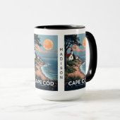 Individuelle Name Cape Cod Massachusetts Tasse (VorderseiteRechts)