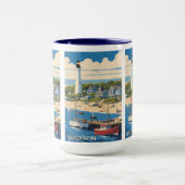 Individuelle Name Cape Cod Massachusetts Tasse (Zentrum)