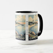 Individuelle Name Cape Cod Massachusetts Tasse (VorderseiteRechts)