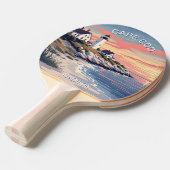 Individuelle Name Cape Cod Massachusetts Tischtennis Schläger (Vorderseite)