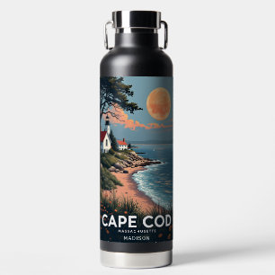 Individuelle Name Cape Cod Massachusetts Trinkflasche