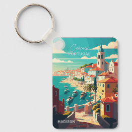 Individuelle Name Cascais Portugal Schlüsselanhänger