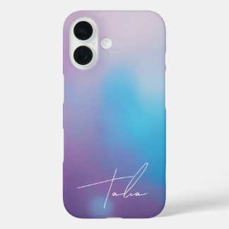 Individuelle Name iPhone 16 Hülle