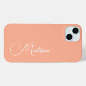 Individuelle Name Case-Mate iPhone Hülle (Rückseite (Horizontal))