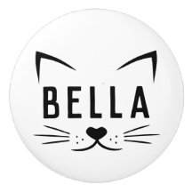 Individuelle Name Cat Face Novelty