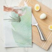 Individuelle Name Cavalier King Charles Spaniel Pe Geschirrtuch (Viertel Falte)