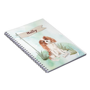 Individuelle Name Cavalier King Charles Spaniel Pe Notizblock