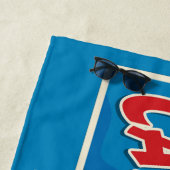 Individuelle Name Cayman Islands Strandtuch (Beispiel)