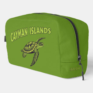 Individuelle Name Cayman Islands Turtle Waschbeutel