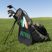 Individuelle Name Celtic Ireland Kleeblatt Irish F Golfhandtuch (Gras)