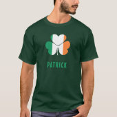 Individuelle Name Celtic Ireland Kleeblatt Irish F T-Shirt (Vorderseite)