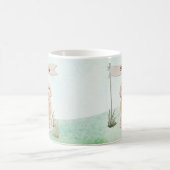 Individuelle Name Champagne Cockapoo Haustier Hund Kaffeetasse (Mittel)