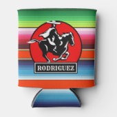 Individuelle Name Charro Horse Spanisch Mexikanisc Dosenkühler (Vorderseite)