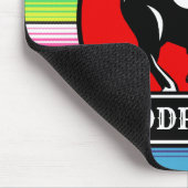 Individuelle Name Charro Horse Spanisch Mexikanisc Mousepad (Ecke)