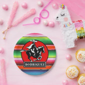 Individuelle Name Charro Horse Spanisch Mexikanisc Pappteller (Party)