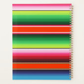 Individuelle Name Charro Horse Spanisch Mexikanisc Planer (Rückseite)