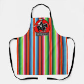 Individuelle Name Charro Horse Spanisch Mexikanisc Schürze (Vorderseite)