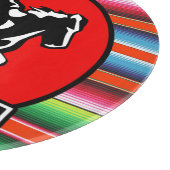 Individuelle Name Charro Pferd Spanischer Mexikani Schneidebrett (Ecke)