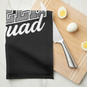 Individuelle Name Cheerleader School Varsity Cheer Geschirrtuch (Viertel Falte)