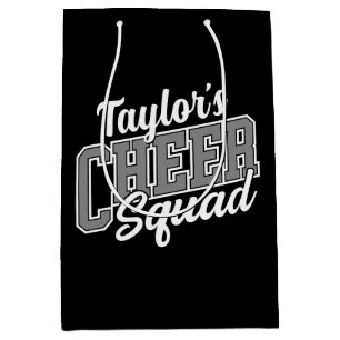 Individuelle Name Cheerleader School Varsity Cheer Mittlere Geschenktüte