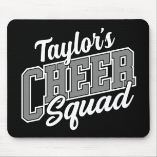 Individuelle Name Cheerleader School Varsity Cheer Mousepad